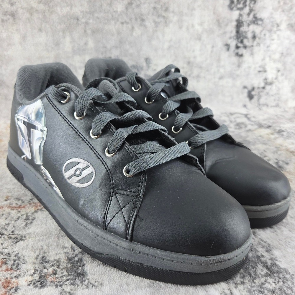 Heelys Star Wars Mandalorian Split Wheels Skate Sneaker Shoes Mens 8 Black